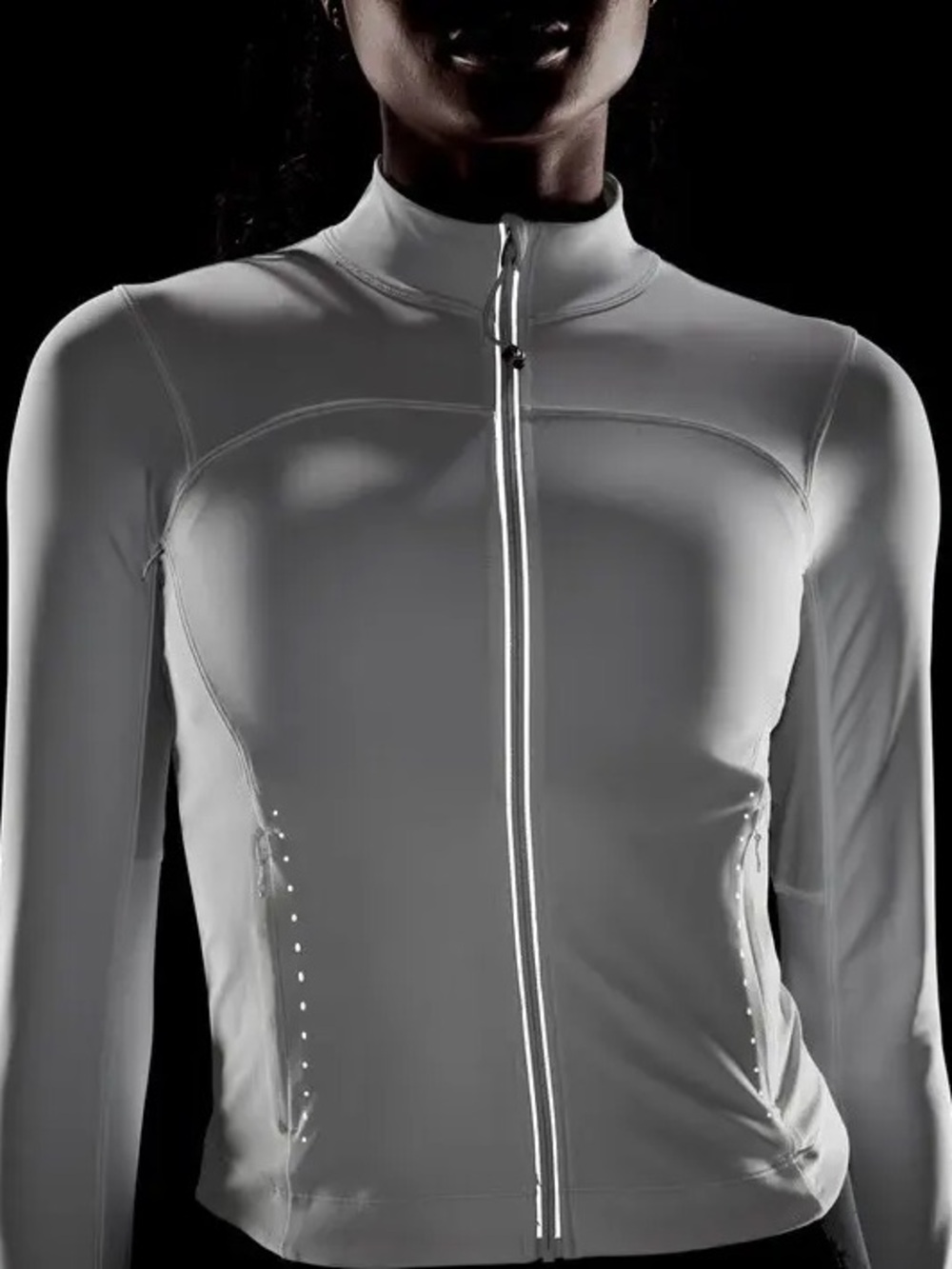 Lululemon Lightweight UV Protection Running Jacket White W3FU5S $128